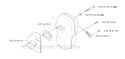 Muffler Diagram and Parts List for 345RX 2004-08 Husqvarna Brush Cutter