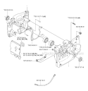 Crankcase Diagram and Parts List for 345RX 2006-10 Husqvarna Brush Cutter