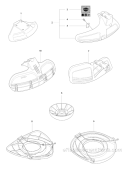 Accessories 3 Diagram and Parts List for 345RX 2008-05 Husqvarna Brush Cutter
