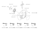 Starter Diagram and Parts List for 345R 2003-05 Husqvarna Brush Cutter