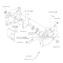 Crankcase Diagram and Parts List for 345R 2003-05 Husqvarna Brush Cutter