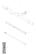 Muffler Diagram and Parts List for 345R 2008-05 Husqvarna Brush Cutter