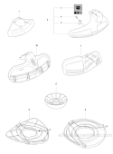 Accessories 3 Diagram and Parts List for 345R 2008-05 Husqvarna Brush Cutter