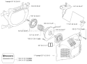 Page L Diagram and Parts List for 345 2007-01 Husqvarna Chainsaw