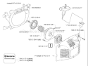 Page L Diagram and Parts List for 340 2005-05 Husqvarna Chainsaw