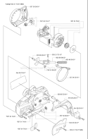 Page C Diagram and Parts List for 345E 345 E 2006-06 Husqvarna Chainsaw