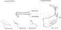 Page A Diagram and Parts List for 346XP 346 XP 1999-01 Husqvarna Chainsaw