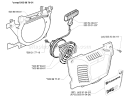 Page K Diagram and Parts List for 346XP 346 XP 1999-01 Husqvarna Chainsaw