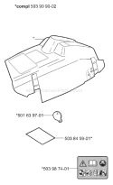 Page N Diagram and Parts List for 346XP 346 XP 2001-06 Husqvarna Chainsaw