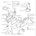 Page E Diagram and Parts List for 346XP 346 XP 2001-06 Husqvarna Chainsaw