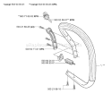 Page F Diagram and Parts List for 346XP 346 XP 2003-06 Husqvarna Chainsaw