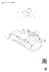 44/112cm Cutting Deck Diagram and Parts List for RIDER15V2SAWD (965200901)(2009-04) Husqvarna Lawn Tractor