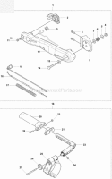 Part Location Diagram of 504554601 Husqvarna Switch
