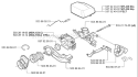 Part Location Diagram of 503283207 Husqvarna Carburetor C3-El17