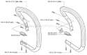 Page F Diagram and Parts List for 350 2001-09 Husqvarna Chainsaw