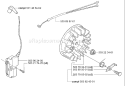 Page H Diagram and Parts List for 350 2001-09 Husqvarna Chainsaw