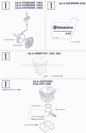 Part Location Diagram of 503876301 Husqvarna Starter Pulley