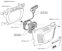 Page K Diagram and Parts List for 350EPA 350 EPA 1999-09 Husqvarna Chainsaw