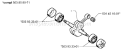 Page F Diagram and Parts List for 350EPA 350 EPA 1999-09 Husqvarna Chainsaw