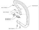 Page G Diagram and Parts List for 350EPA 350 EPA 1999-09 Husqvarna Chainsaw