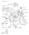 Page F Diagram and Parts List for 340EPA 340 EPA 2003-01 Husqvarna Chainsaw