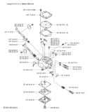 Page B Diagram and Parts List for 340 2004-03 Husqvarna Chainsaw