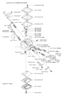 Page C Diagram and Parts List for 340 2004-03 Husqvarna Chainsaw