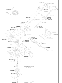 Frame And Engine 9 Diagram and Parts List for 43EL ROYAL Husqvarna Lawn Mower