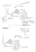 Page H Diagram and Parts List for 346XP 346 XP 2007-02 Husqvarna Chainsaw