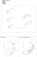 Page A Diagram and Parts List for 353 2007-08 Husqvarna Chainsaw