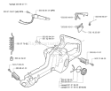 Page H Diagram and Parts List for 353 2004-03 Husqvarna Chainsaw