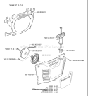 Page M Diagram and Parts List for 353 EPA I 2002-09 Husqvarna Chainsaw