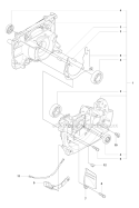 Crankcase Diagram and Parts List for 355FRM 2008-07 Husqvarna Brush Cutter