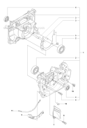 Part Location Diagram of 544952501 Husqvarna Crankcase