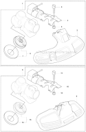 Accessories 3 Diagram and Parts List for 355FX 2007-08 Husqvarna Brush Cutter