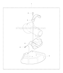 Accessories 2 Diagram and Parts List for 355RX 2007-08 Husqvarna Brush Cutter