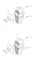 Muffler Diagram and Parts List for 355RX 2011-01 Husqvarna Brush Cutter