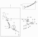 Handle  Controls 356Bfx Diagram and Parts List for 356BF X-Series - 2009-07 Husqvarna Leaf Blower / Vacuum