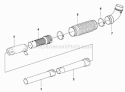 Tube Diagram and Parts List for 356BF X-Series - 2009-07 Husqvarna Leaf Blower / Vacuum