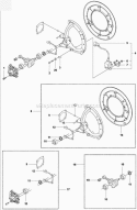 Ignition System Diagram and Parts List for 356BF X-Series - 2009-07 Husqvarna Leaf Blower / Vacuum