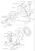 Page G Diagram and Parts List for 356BF 356 BF 2004-10 Husqvarna Leaf Blower / Vacuum