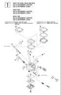 Page M Diagram and Parts List for 357XP 357 XP 2006-02 Husqvarna Chainsaw