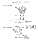 Page M Diagram and Parts List for 357XP 357 XP 2004-05 Husqvarna Chainsaw