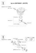 Page L Diagram and Parts List for 357 XP EPA -2007-03 Husqvarna Chainsaw