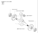 Part Location Diagram of 537219202 Husqvarna CRANKSHAFT