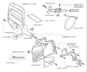 Page C Diagram and Parts List for 357XP 357 XP 2004-05 Husqvarna Chainsaw