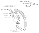 Page F Diagram and Parts List for 359 2005-02 Husqvarna Chainsaw