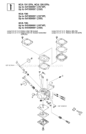 Page L Diagram and Parts List for 359 2006-02 Husqvarna Chainsaw