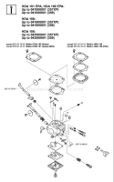 Page M Diagram and Parts List for 357XP 357 XP 2007-03 Husqvarna Chainsaw