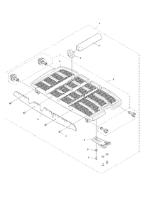 Cart Diagram and Parts List for MS360 2015-06 Husqvarna Circular Saw